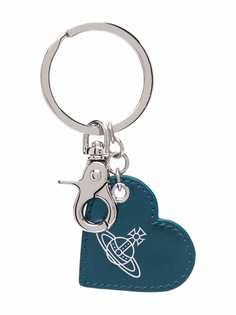 Vivienne Westwood Heart Orb-pendant keyring
