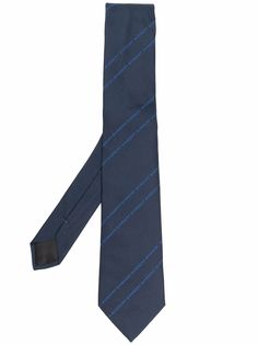 Givenchy logo-embroidered silk tie
