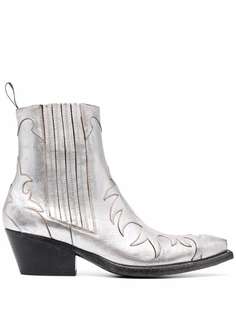 Sartore Flamme leather ankle boots