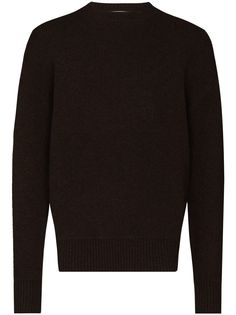 Bottega Veneta crew-neck Shetland jumper
