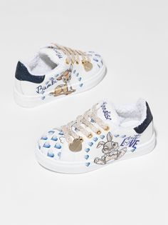 Monnalisa MONNALISA GIRL BAMBI LT SNKR LCUP W HRT