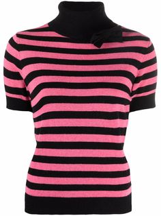 Blugirl striped roll-neck jumper