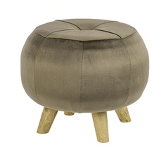 Пуф Glasar 35x35x30см ГЛАСАР