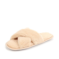 Женские тапочки Sofi De Marko №2 бежевые L (40/41)