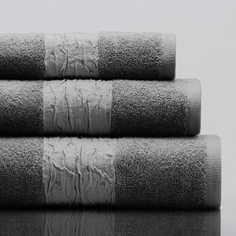 Махровое полотенце Sofi De Marko Molly антрацит 70х140 см