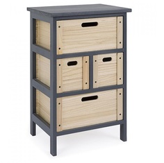 Комод с 4 ящиками Bizzotto furniture theo 40х30х61 см