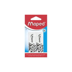 Ластик большой Maped Pulse Technic в блистере 2 шт