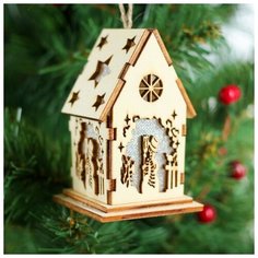 Декор с подсветкой "Дивный домик" 3589991 Сима ленд