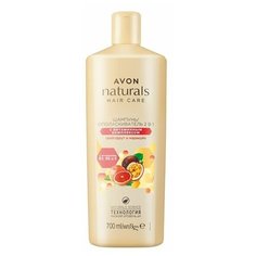 Шампунь/ополаскиватель 2 в 1 Avon с витаминным комплексом грейпфрукт и маракуйя, 700 мл AV/SH/3