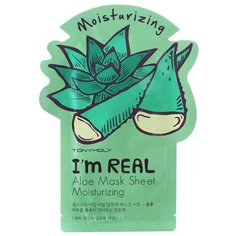 TONY MOLY тканевая маска I’m Real Aloe, 21 г