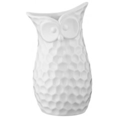 Ваза Lefard 146-690 "Сова" 19 см, белая
