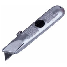 Нож REXANT с трапециевидным выдвижным лезвием