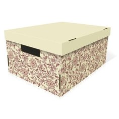 Коробка для хранения ЦВЕТУЩИЙ ШИПОВНИК «РутаУпак» 370x280x180мм