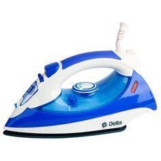 Утюг DELTA DL-415 белый/фиолетовый