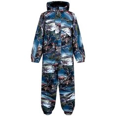 Комбинезон Molo 5W20N202 размер 92, синий/зеленый/коричневый