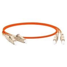 Патч-корд Hyperline FC-D2-62-LC/PR-SC/PR-H-2M-LSZH 2 м, оранжевый