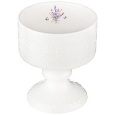 Ваза на ножке прованс ажур 13 см Lefard (189-238)