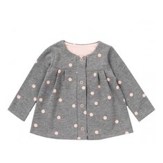 Жакет artie размер 74, серый меланж