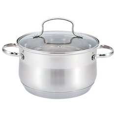 Кастрюля Maestro MR-3512-24, 6.5 л, серебристый