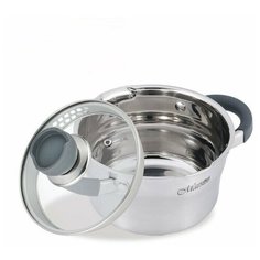 Кастрюля Maestro MR-3507-20, 3.3 л, серебристый