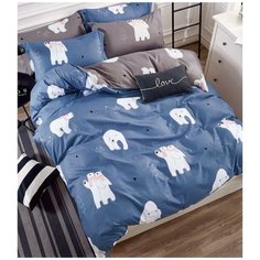 Комплект постельного белья детский 1,5 спальный Хлопок Мультфильмы Boris
