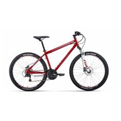 FORWARD Горный (MTB) велосипед FORWARD Sporting 27.5 3.0 Disc темно-красный/серый 17" рама (2021)
