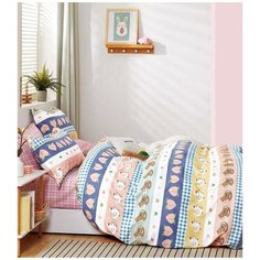 Комплект постельного белья детский 1,5 спальный Хлопок Мультфильмы Boris