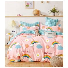 Комплект постельного белья детский 1,5 спальный Хлопок Мультфильмы Boris