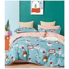Комплект постельного белья детский 1,5 спальный Хлопок Мультфильмы Boris