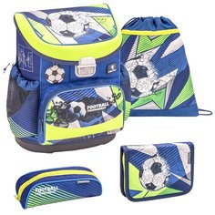 Ранец Belmil Mini-Fit - Football Rournament, Футбол, синий, с наполнением