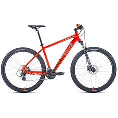 Горный (MTB) велосипед FORWARD Apache 29 X (2021) оранжевый/черный 23" (требует финальной сборки)