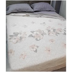 Покрывало Белорусский лен "Цветочный ковер" цвет-18 Оршанский льнокомбинат