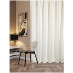 Шторы Интерия Штора блэкаут рогожка Valeria 130*260 см 1 шт молочный