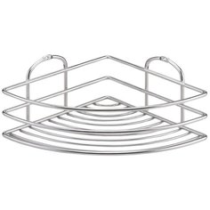 Полка в ванную угловая BK021SSS 1 ярус 20*20*9 нерж.сталь глянцевый Tekno Tel