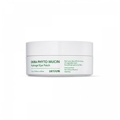JayJun Okra Phyto Mucin Hydrogel Eye Patch Омолаживающие гидрогелевые патчи с фито-муцином из окры