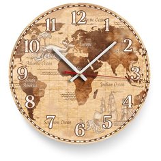 Настенные часы "Vintage world" 31 3D Decor