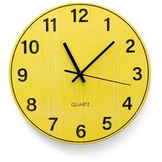 Настенные часы "Bright yellow" 31 3D Decor