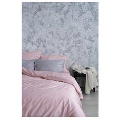 Комплект постельного белья SIESTA HOME Евро стандарт Розовый жемчуг (200х220, 240х260, 50х70)