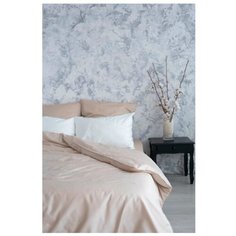 Комплект постельного белья SIESTA HOME Полутороспальный Латте (150х200, 140х200х25, 50х70)