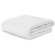 Плед-покрывало велсофт 130х180 белый Under the Blanket