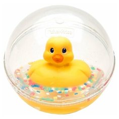 Развивающая игрушка Fisher Price Шар с плавающей игрушкой Утка Желтая