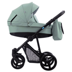 Коляска Aroteam SANTINO Prima 2 в 1, шалфей кожа, 00523