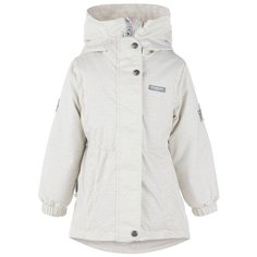 Парка для девочек MARIA K21026-1011, Kerry, Размер 116, Цвет 1011-крем