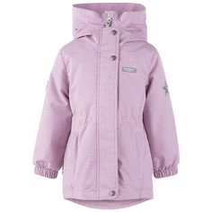 Парка для девочек MARIA K21026-1221, Kerry, Размер 116, Цвет 1221-сиреневый