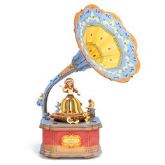 Сборная модель Rolife Музыкальная шкатулка Vintage gramophone AM43