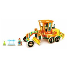 3D деревянный пазл Robotime Строительная техника - Грейдер