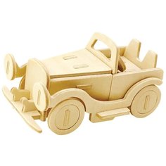 Сборные модели (фанера) "REZARK" ROT-015 Пазл 3D 10.5 x 5.8 x 5.6 см классический автомобиль