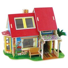 3D деревянный пазл Вилла мечты Кухонный дом с мебелью Robotime