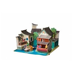 3D деревянный пазл Robotime Серия Дома - Юг Китая