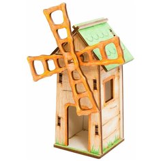 Деревянный конструктор минимир "Мельница" арт.Min 06 Balance Toys